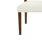 Sedia da pranzo imbottita con schienale in rattan Mid-Century - Set da 2