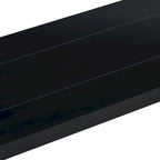 Consolle stretta con ripiano inferiore