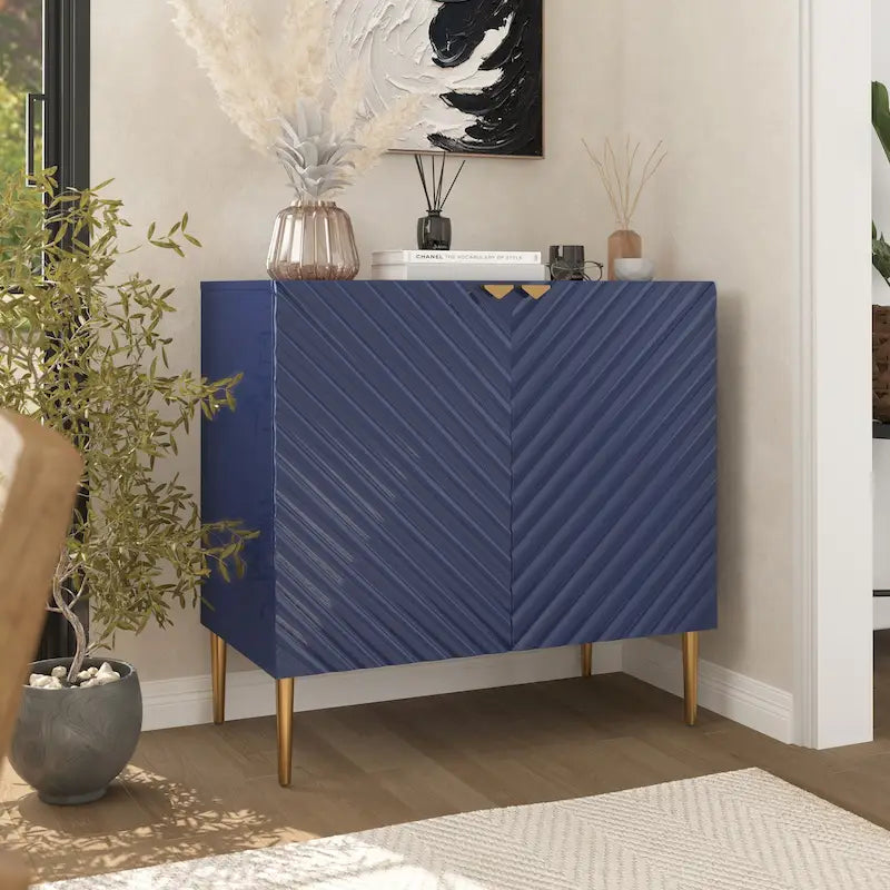 Credenza a 2 ante con ripiano regolabile
