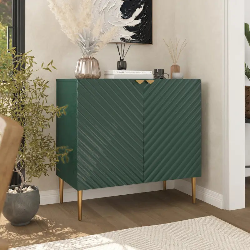 Credenza a 2 ante con ripiano regolabile