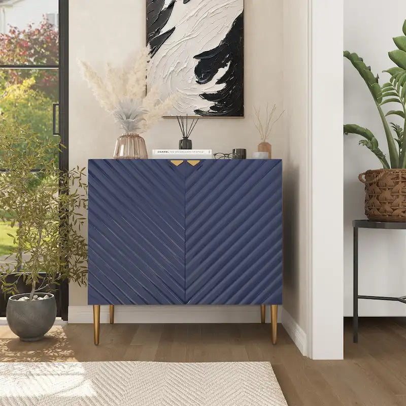 Credenza a 2 ante con ripiano regolabile