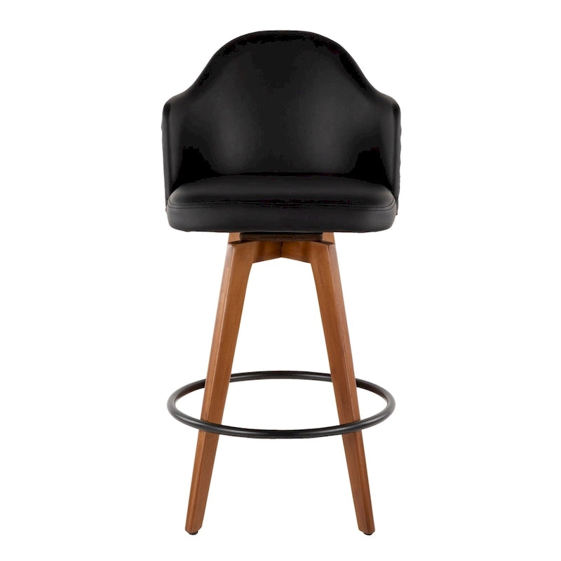Sgabello da bancone girevole Mid-Century Modern