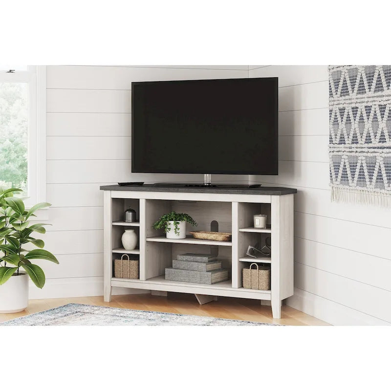 Mobile porta TV ad angolo - 122 cm di larghezza