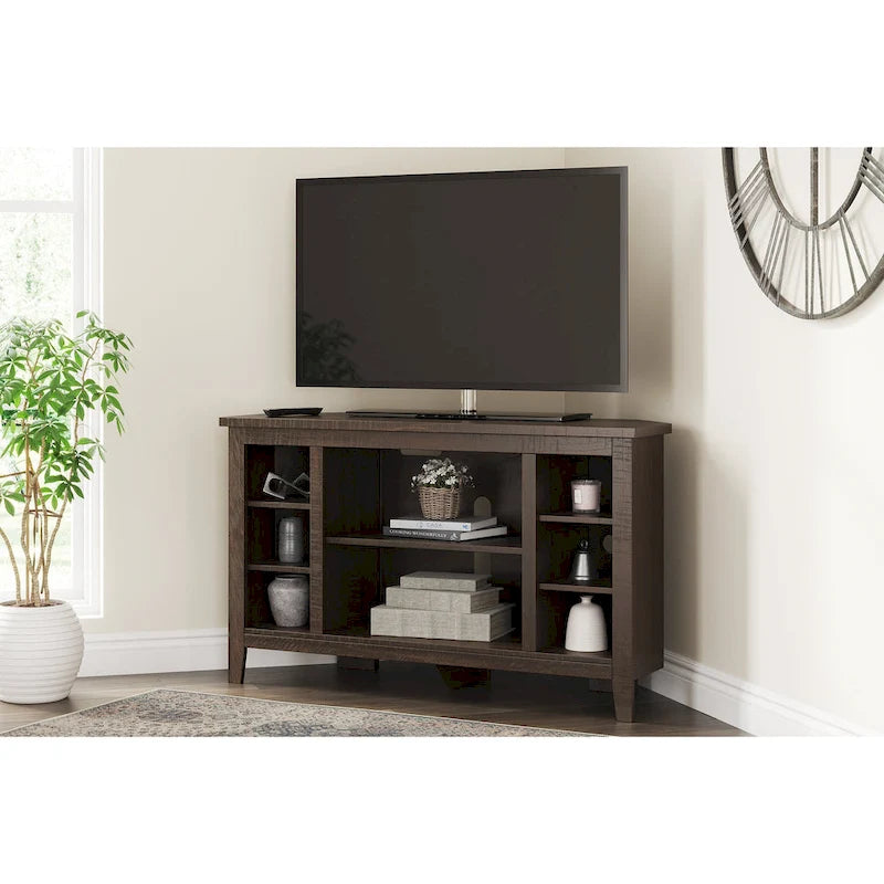 Mobile porta TV ad angolo - 122 cm di larghezza