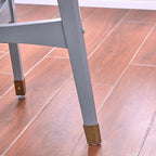 Tavolino rotondo in legno stile Mid-Century Modern