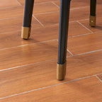 Tavolino rotondo in legno stile Mid-Century Modern