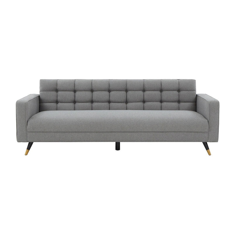 Divano con schienale trapuntato - 85" L x 33" P x 30" H