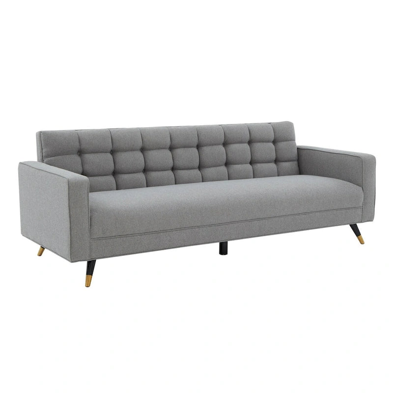 Divano con schienale trapuntato - 85" L x 33" P x 30" H