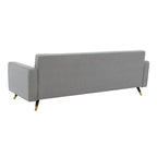 Divano con schienale trapuntato - 85" L x 33" P x 30" H