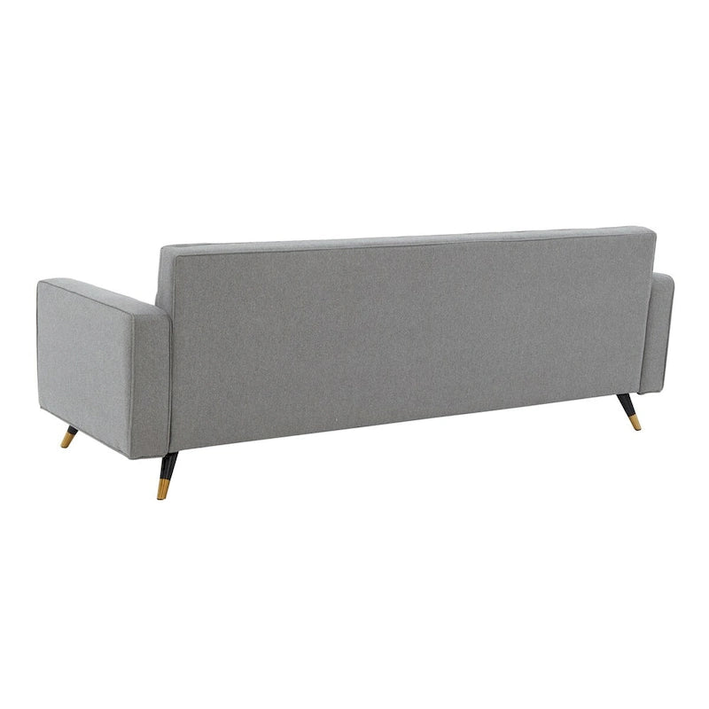 Divano con schienale trapuntato - 85" L x 33" P x 30" H