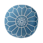 Pouf Ottomano Classico in Cotone Marocchino