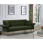 Divano Letto Futon Convertibile da 70,1" con Braccioli Pieghevoli
