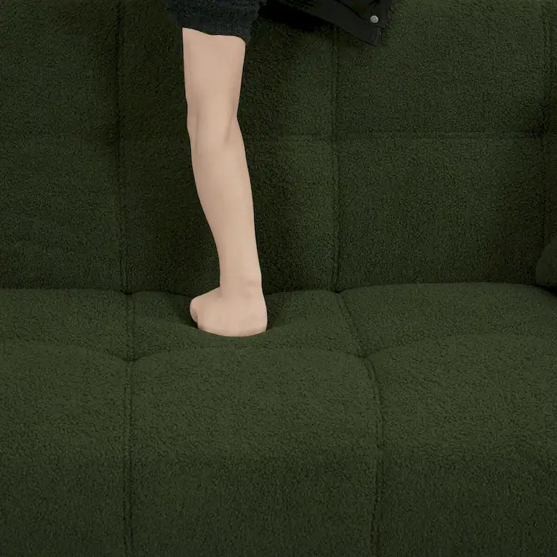 Divano Letto Futon Convertibile da 70,1" con Braccioli Pieghevoli