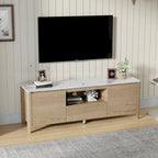 Mobile porta TV da 58" con luci LED e vano portaoggetti