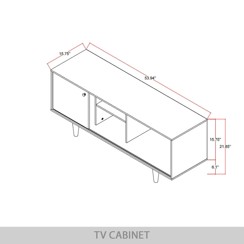 Mobile TV, stile moderno di metà secolo