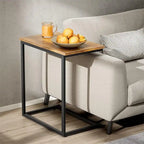 Tavolino a C, 50 cm L x 30 cm P x 68,5 cm H