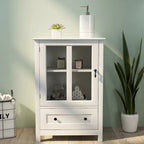 Mobile credenza con ante in vetro