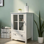 Mobile credenza con ante in vetro