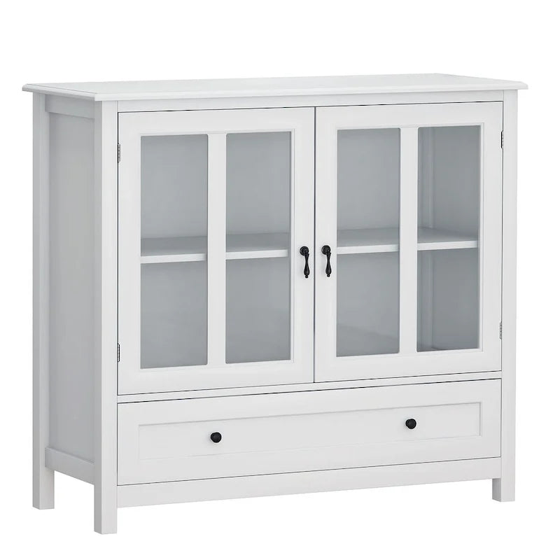 Mobile credenza con ante in vetro