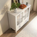 Mobile credenza con ante in vetro