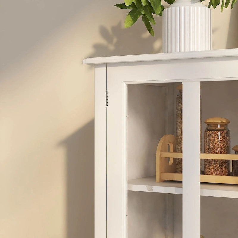 Mobile credenza con ante in vetro