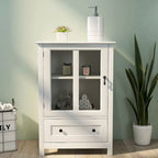 Mobile credenza con ante in vetro