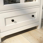 Mobile credenza con ante in vetro